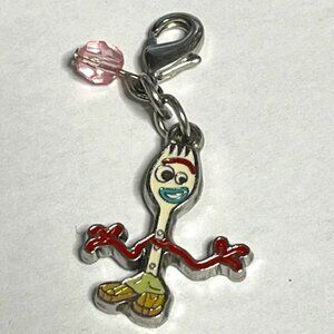 Disney Parks Dangle Charm "Forky" Toy Story 4 Enamel Metal